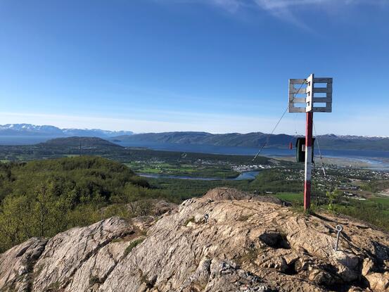 Utsikt fra Lille Raipas
