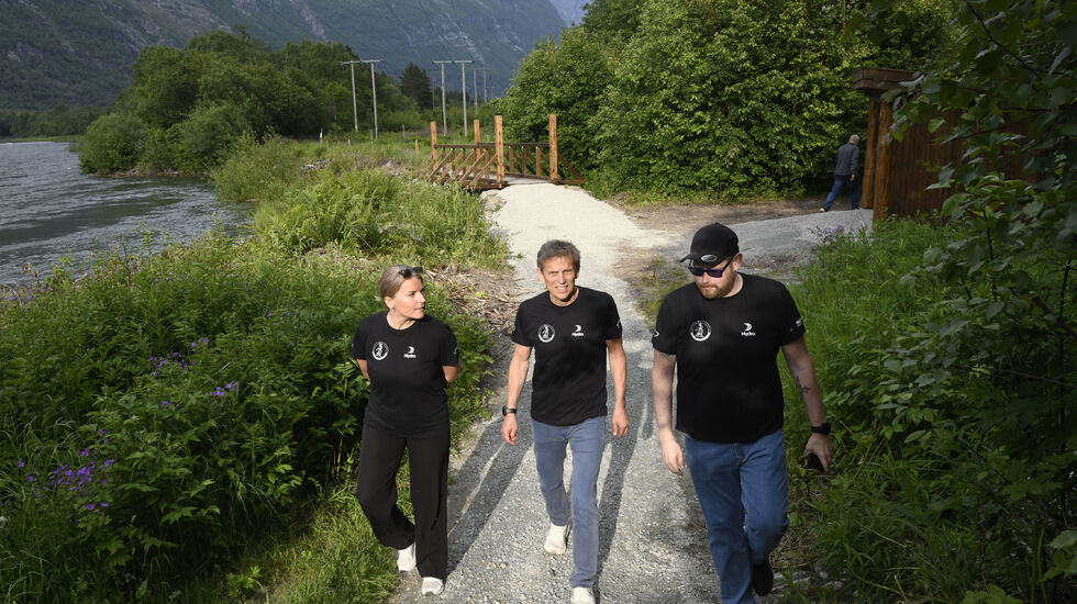 Her er løypa som er fornyet og den bratte bakken 1 kilometer før mål er utbedret.