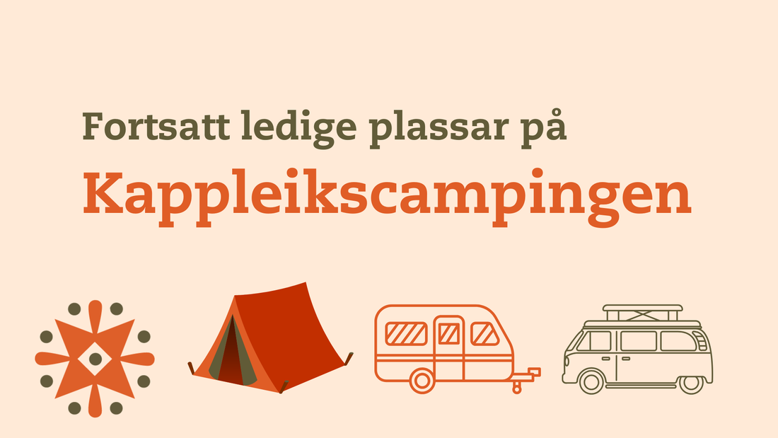 Fortsatt ledige plassar på kappleikscampingen