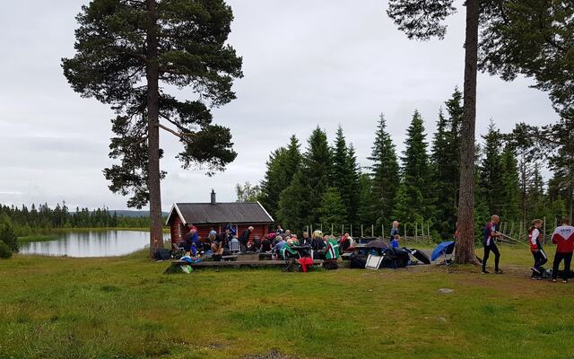 Ukas idylliske samlingsplass på Vollkoia.