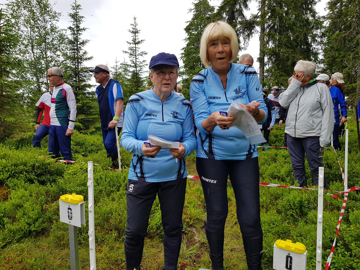 Arve Hagen damene har kompasskursen klar
