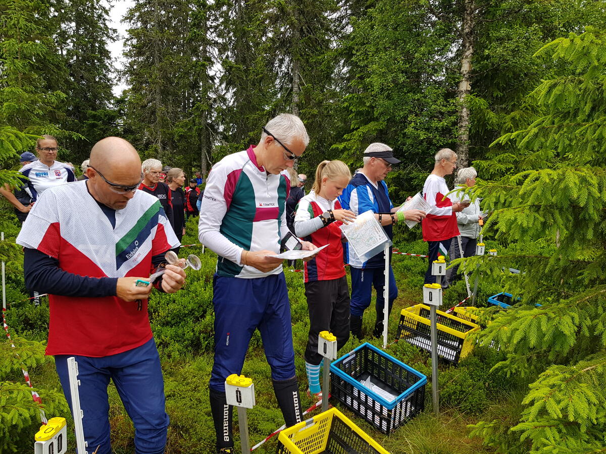 Venter på startsignal