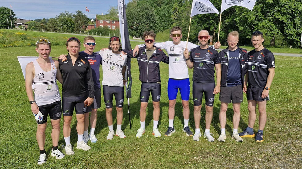 Etter første dag er det Svorkmo/NOI som leder St. Olavsloppet. (Foto: arrangøren) 