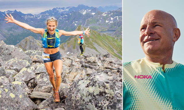 Therese Joahug og Nicolas Mermoud stiller begge i Lofoten Skyrace. (Foto: Lofoten Skyrace/HOKA)