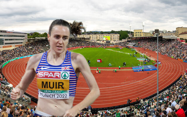 Laura Muir har vært europamester på 1500 meter to ganger, hun har tatt olympiske medaljer og vunnet i Diamond League. I kveld løper hun mot de beste norske 800-meterløperne på Bislett. (Foto: Samuel Hafsahl/Arne Dag Myking)