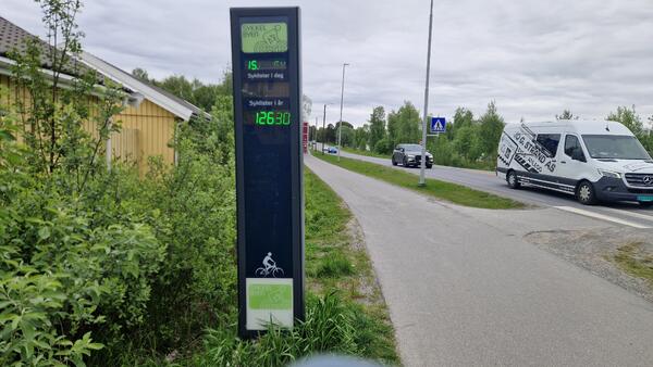 Sykkelbarometer Granshagen