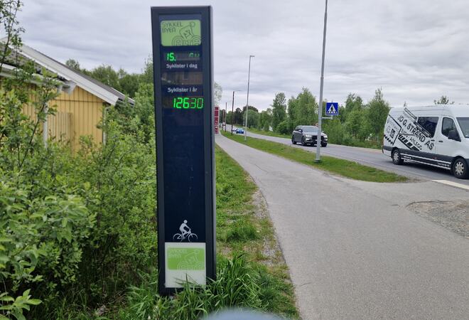 Sykkelbarometer Granshagen