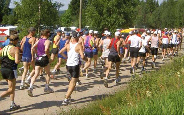 Fra starten på starten for Unionsmarathon tilbake i 2005. (Foto: arrangøren)