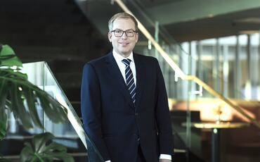 – Som leder er det ingen som passer på deg. Du må ta det ansvaret selv, sier Håkon Haugli, administrerende direktør i Innovasjon Norge. (Foto: Astrid Waller)