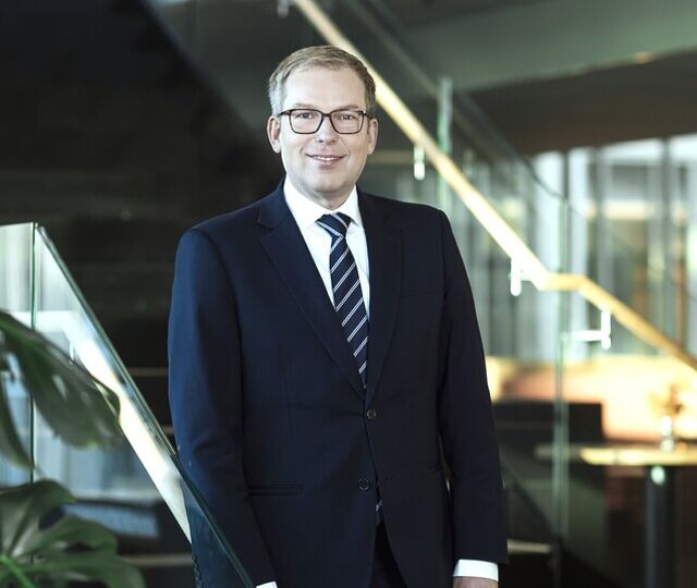 – Som leder er det ingen som passer på deg. Du må ta det ansvaret selv, sier Håkon Haugli, administrerende direktør i Innovasjon Norge. (Foto: Astrid Waller)