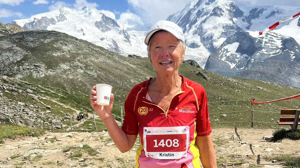 I sitt sjuende forsøk vant Kristin Isachsen klassen i Zermatt Ultra. (Foto: Vidar Ellefsen)