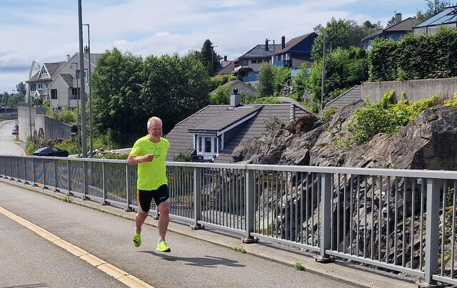 Per Gunnar Alfheim som har mye erfaring både fra egen karriere som ultraløper og som trener for andre utøvere, mener at bakkesprinter kan gi formen et ekstra løft. (Foto: Tone Lund Alfheim) Per Gunnar Alfheim