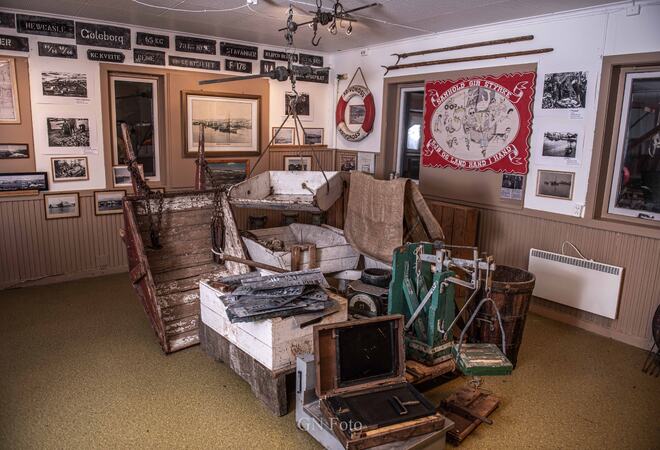 På Bilde: Foto fra Båtsfjord Museum. Foto: GN