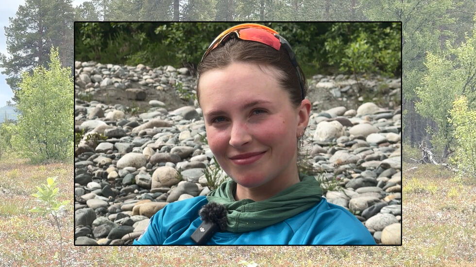 Ragna Michaelsen skal prøve seg på den ultimate terrengsykkelutfordringen. I dag startet Offroad Finnmark 700 km. (Foto: Trond A. Andersen)