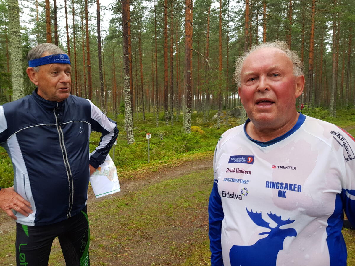 Odd Arne Blystad og Erik Haugen