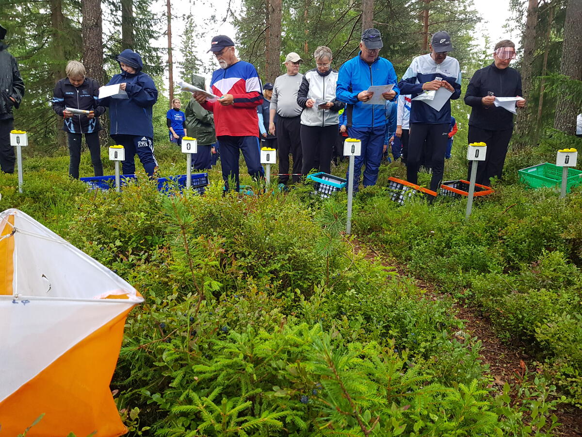 De første klare til start