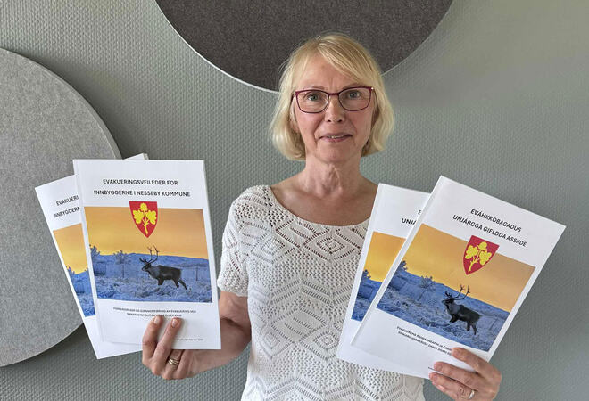 Foto av ordføreren i Nesseby; Berit Ranveig Nilssen.