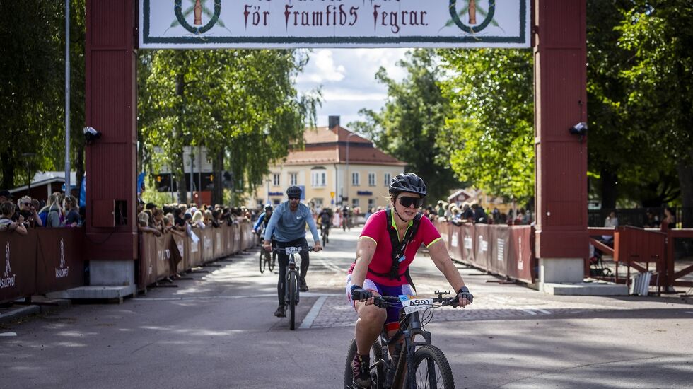 Vasaloppsportalen i Mora. (Foto: arrangøren)