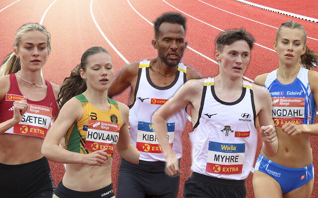 Amalie Sæten, Marte Hovland, Awet Nftalem Kibrab, Magnus Tuv Myhre og Selma Løchen Engdahl gjorde alle gode løp i Belgia i helgen. (Foto fra årets NM: Arne Dag Myking)