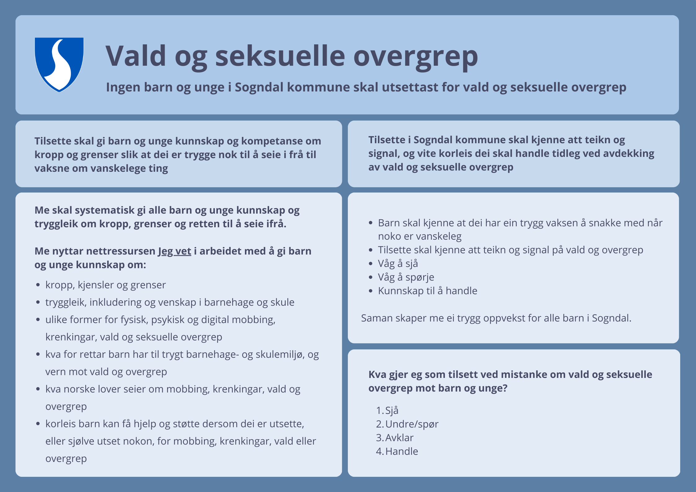 Vald og seksuelle overgrep plakat PNG