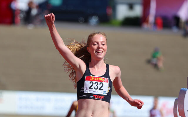 For en uke siden ble Andrea Nygård Vie europamester, idag ble hun også juniornorgesmester. (Alle foto: Arne Dag Myking)