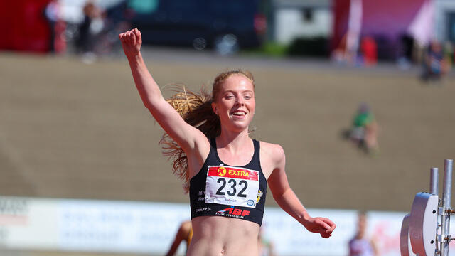For en uke siden ble Andrea Nygård Vie europamester, idag ble hun også juniornorgesmester. (Alle foto: Arne Dag Myking)