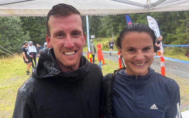 Kristoffer M Skjerping fra NTG Lillehammer ble overlegen vinner på tiden 20:52,9, det samme for Ragnhild Haukåen, SørVekkom Lauparlag med tiden 23:42,1. Foto Finn Olsen.