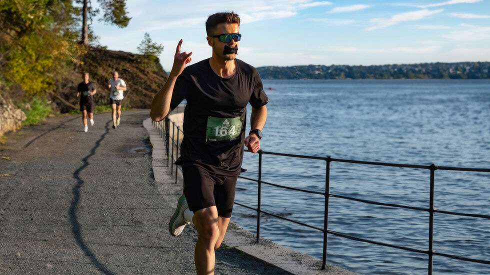Snart er det klart for en ny utgave av Den Breiale Milen. (Foto: arrangøren / bildet er KI-redigert)
