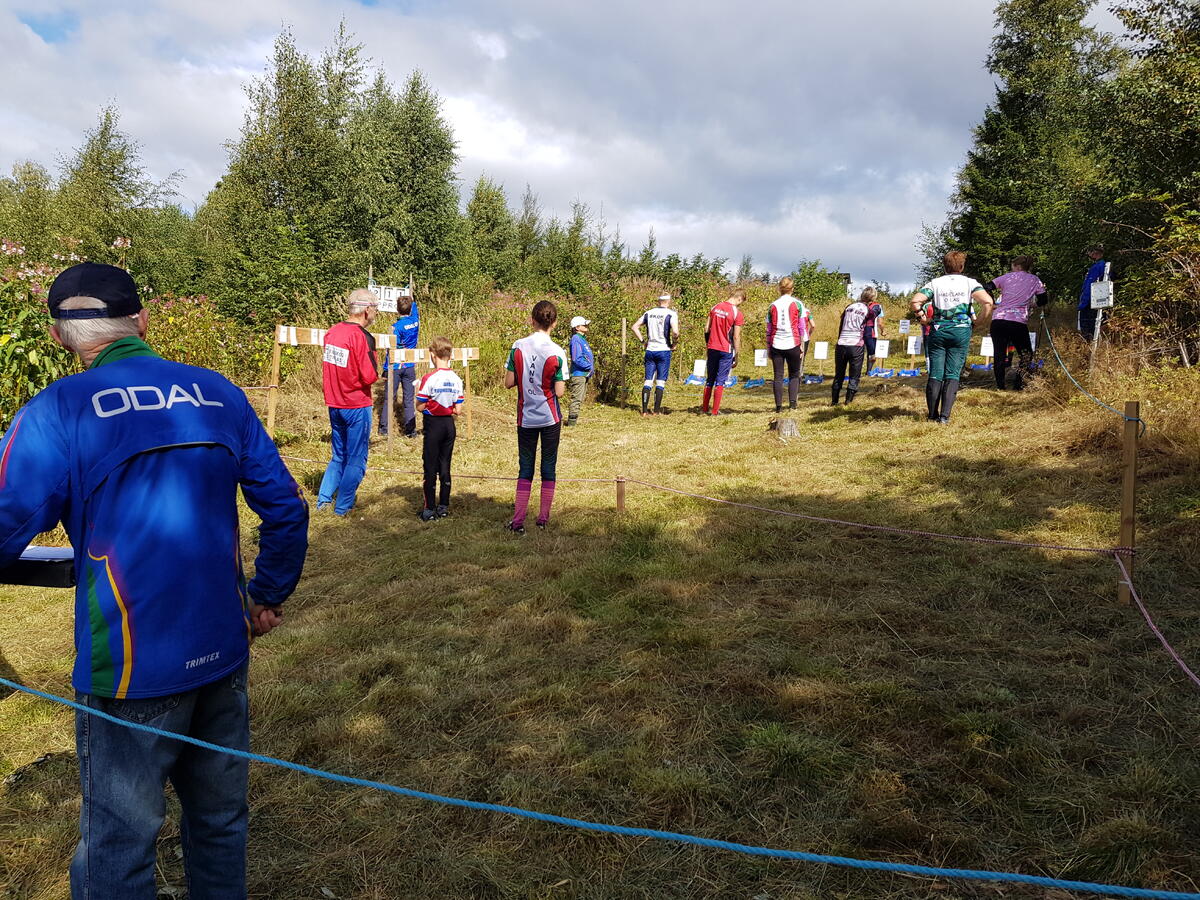 Løpere på start