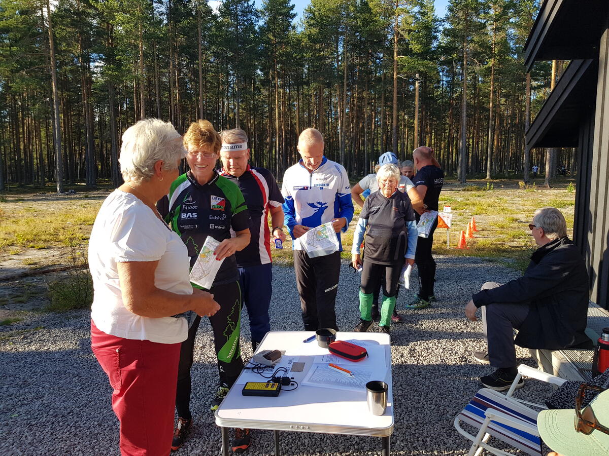 Avlesing av tidtakerbrikke