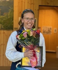 Nora Johansen, vinner av ungdomsprisen 2025