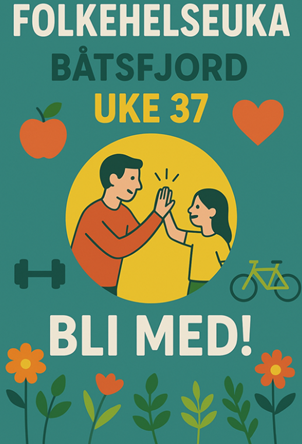 Plakat for Folkehelseuka.