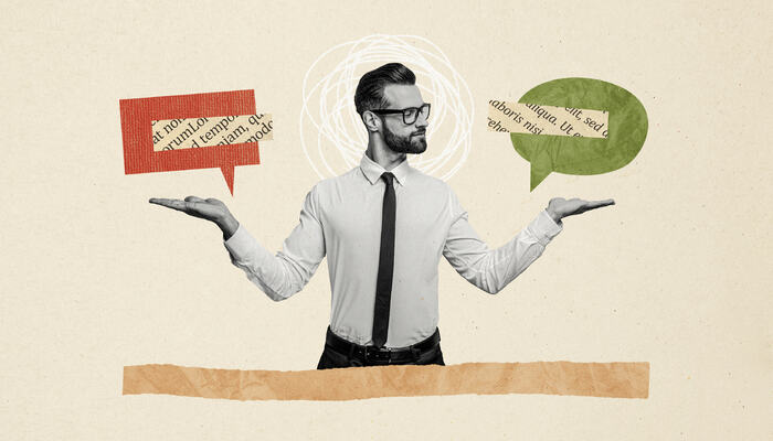 Modig ledelse betyr å be om ærlig feedback, tåle feil og skape en kultur der alle lærer kontinuerlig. (Foto: Istock.com)