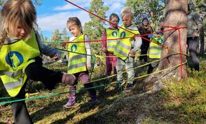 Friluftsdag for førskolebarn ved Skogvannet