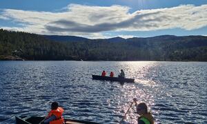 Friluftsdag for førskolebarn ved Skogvannet