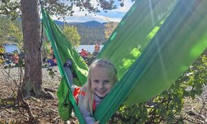 Friluftsdag for førskolebarn ved Skogvannet