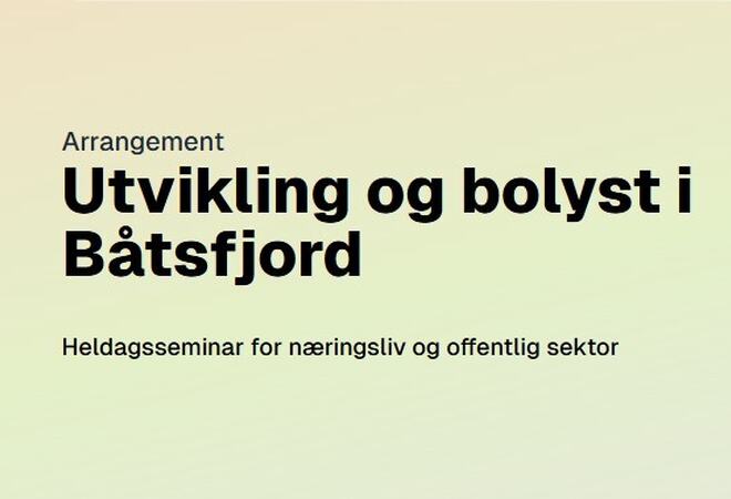 Utvikling og bolyst i Båtsfjord[2]