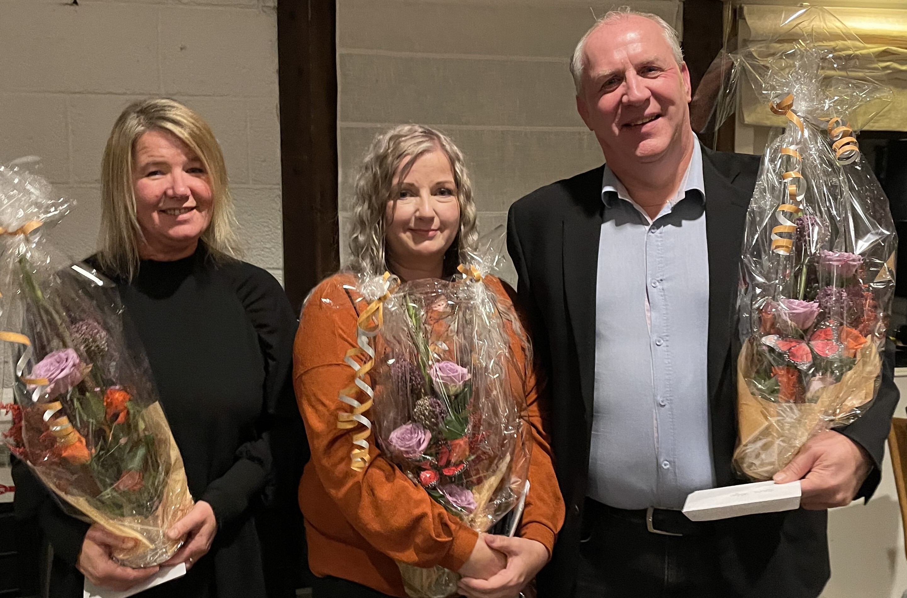 Evy B. Hansen, Siv Grethe Olsen og Bjørn-Helge Aune