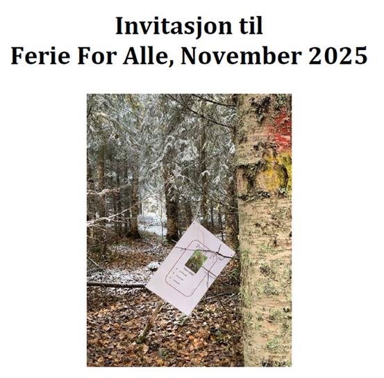 Ferie for alle november 2025