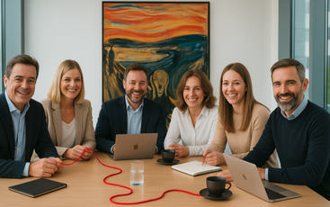 Når den røde tråden henger synlig i hverdagen, blir verdiene mer enn ord – de blir en del av kulturen. Små symboler skaper store samtaler om samhold, mening og ansvar.