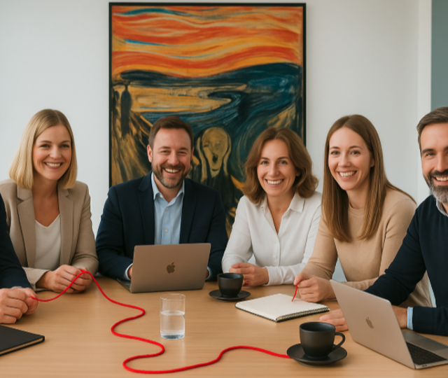 Når den røde tråden henger synlig i hverdagen, blir verdiene mer enn ord – de blir en del av kulturen. Små symboler skaper store samtaler om samhold, mening og ansvar.