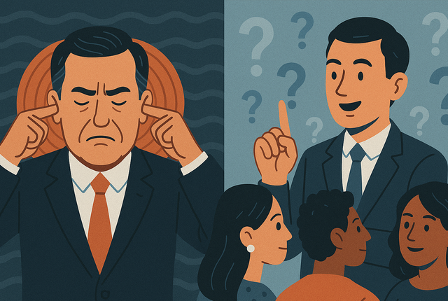 Når lederen slutter å være nysgjerrig, stopper også læringen. Å stille spørsmål er ikke et tegn på svakhet – men på modenhet og styrke