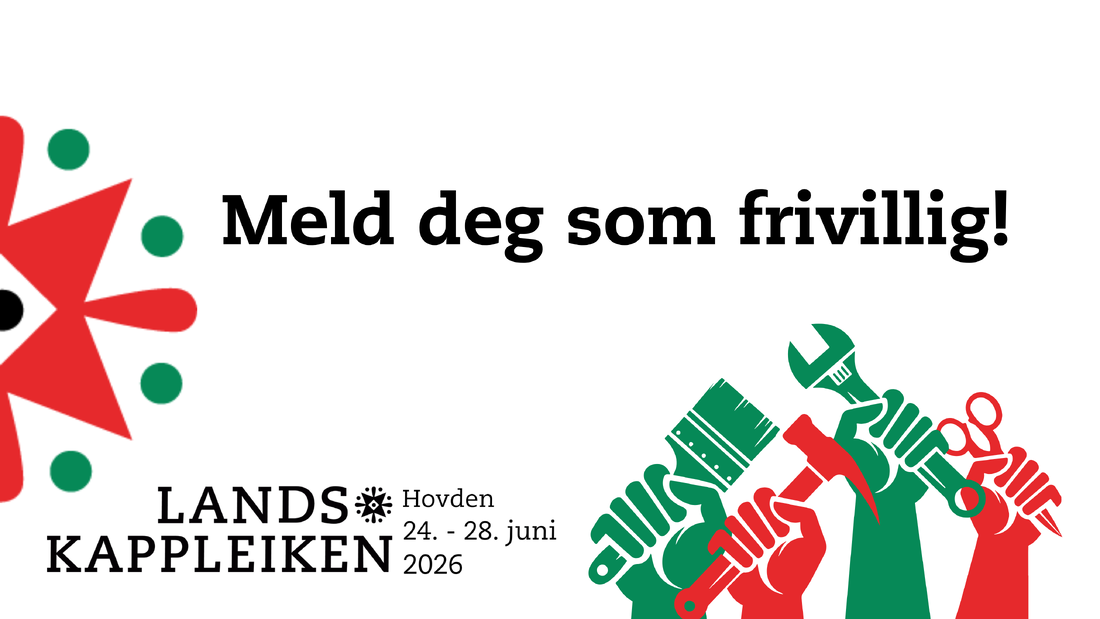 Meld deg som frivillig 2026