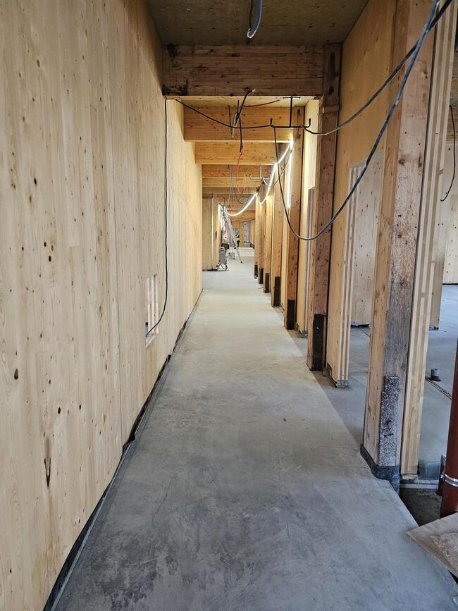 Korridor på Båtsfjord Nye BHG. Foto: Trond Henriksen Korridor på Båtsfjord Nye BHG. Foto: Trond Henriksen