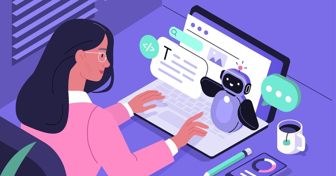 Kunstig intelligens forandrer ledelse i rekordfart – de som venter, risikerer å bli ledet av utviklingen i stedet for å lede den. (Illustrasjon: Istock.com)