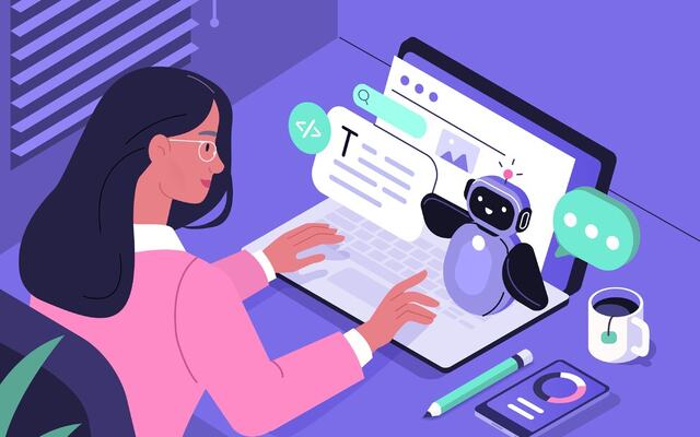 Kunstig intelligens forandrer ledelse i rekordfart – de som venter, risikerer å bli ledet av utviklingen i stedet for å lede den. (Illustrasjon: Istock.com) Kunstig intelligens forandrer ledelse i rekordfart – de som venter, risikerer å bli ledet av utviklingen i stedet for å lede den. (Illustrasjon: Istock.com)