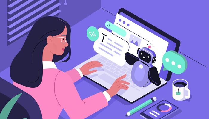 Kunstig intelligens forandrer ledelse i rekordfart – de som venter, risikerer å bli ledet av utviklingen i stedet for å lede den. (Illustrasjon: Istock.com)