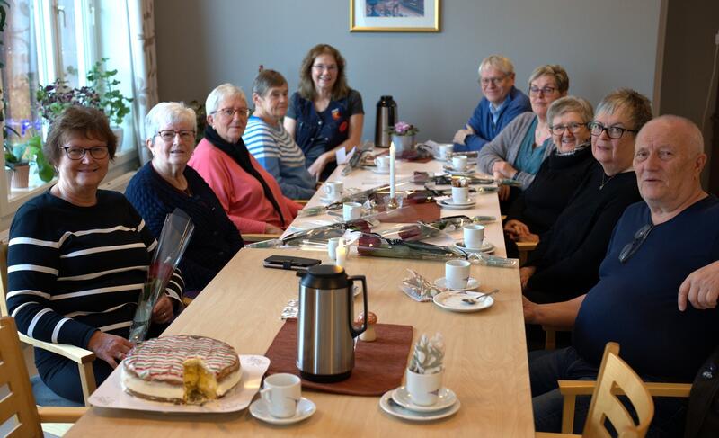 Frivillige på Buen.