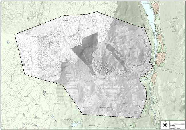 Kartutsnitt - Hodlekve