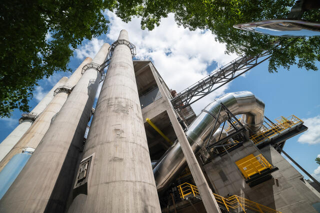 Det er store saker som skal på plass ved Brevik CCS (Foto: Heidelberg Materials/Brevik CCS).